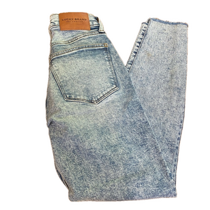 Lucky Brand Mid Rise Skinny Acid Wash Jeans – Size 0/25